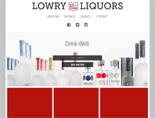 Tablet Screenshot of lhlwine.com